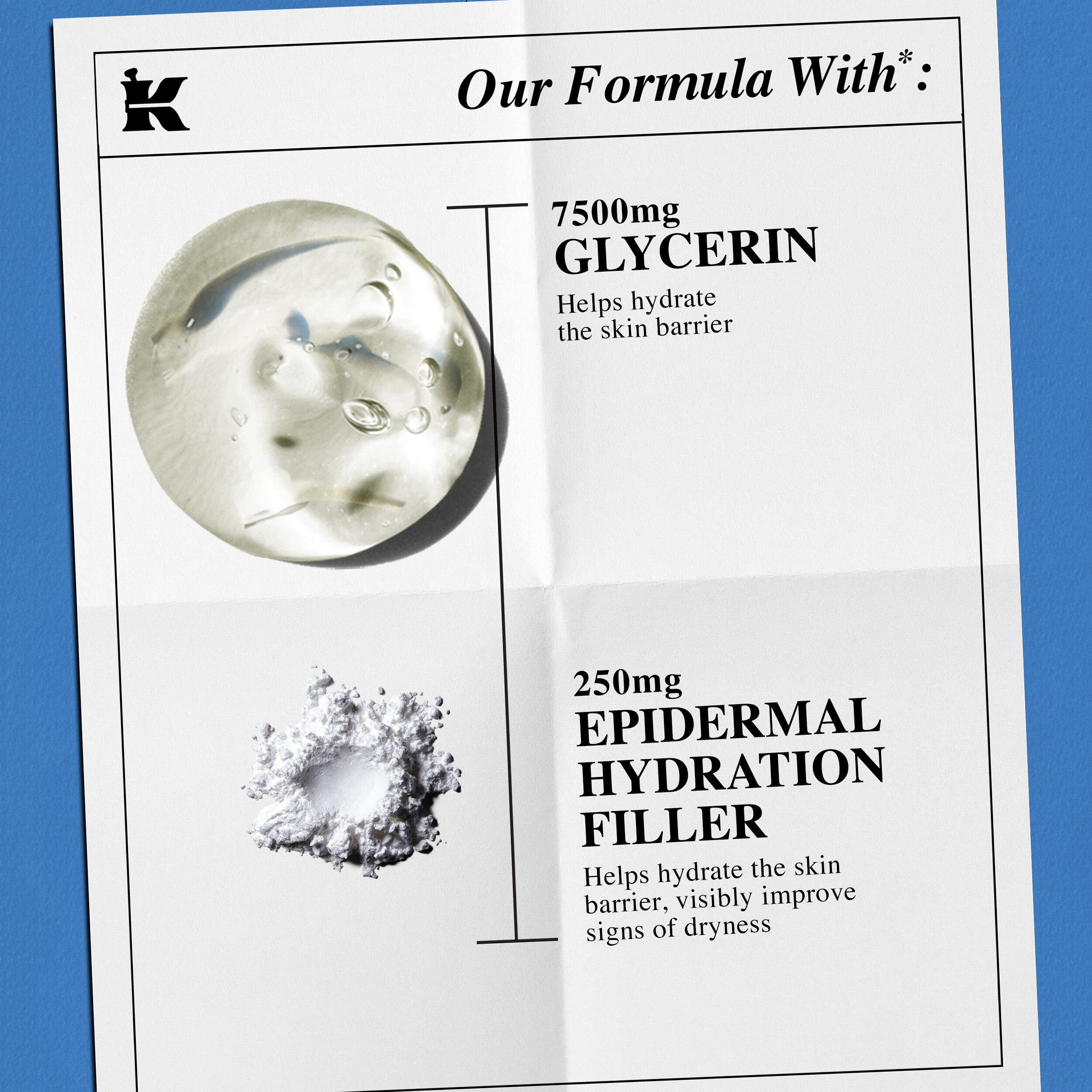 purenas Hydro-Plumping Clear Serum 2本 Hydro-Plumping Hydrating Face Serum Concentrate - Kiehl's